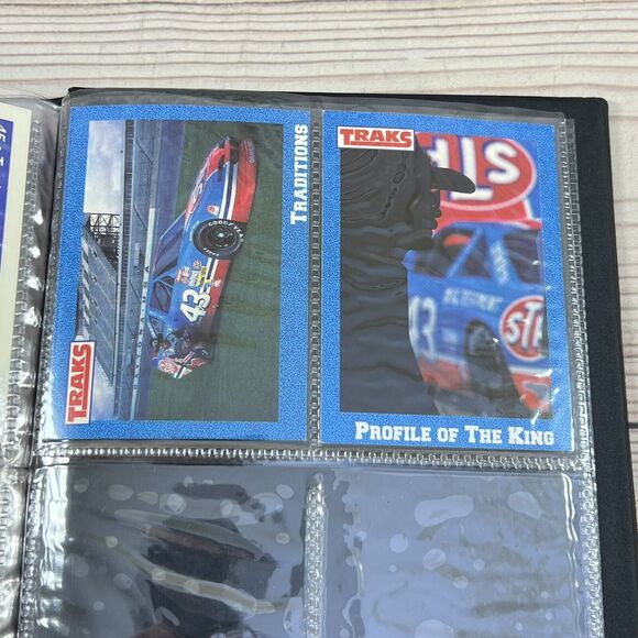 Richard Petty TRAKS 1991 Collector Set- Cards LOT #1-50 All NM in Pro Set Binder - Picture 16 of 16